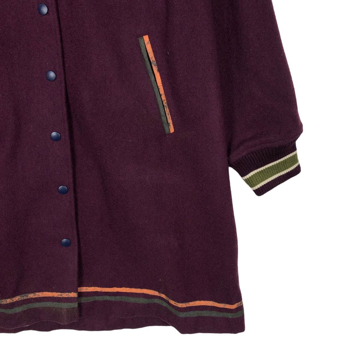 Japanese Brand 🔥Rich Purple - Long Wool Jacket Betty’s Blue Shinji Abe Size US M / EU 48-50 / 2 - 5 Thumbnail