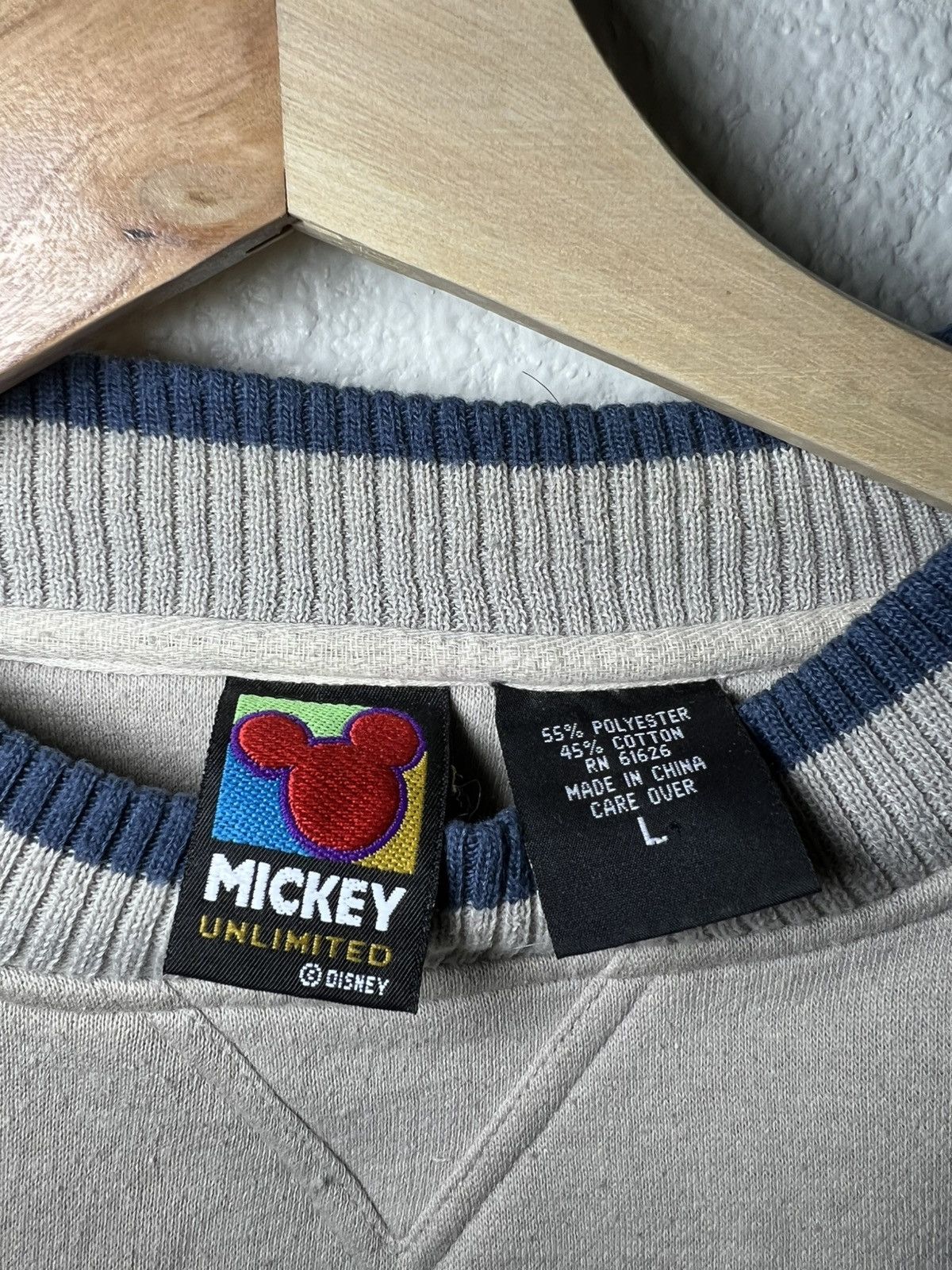 Disney Vintage 80’s Disney Mickey Mouse Sweater Size US L / EU 52-54 / 3 - 3 Thumbnail