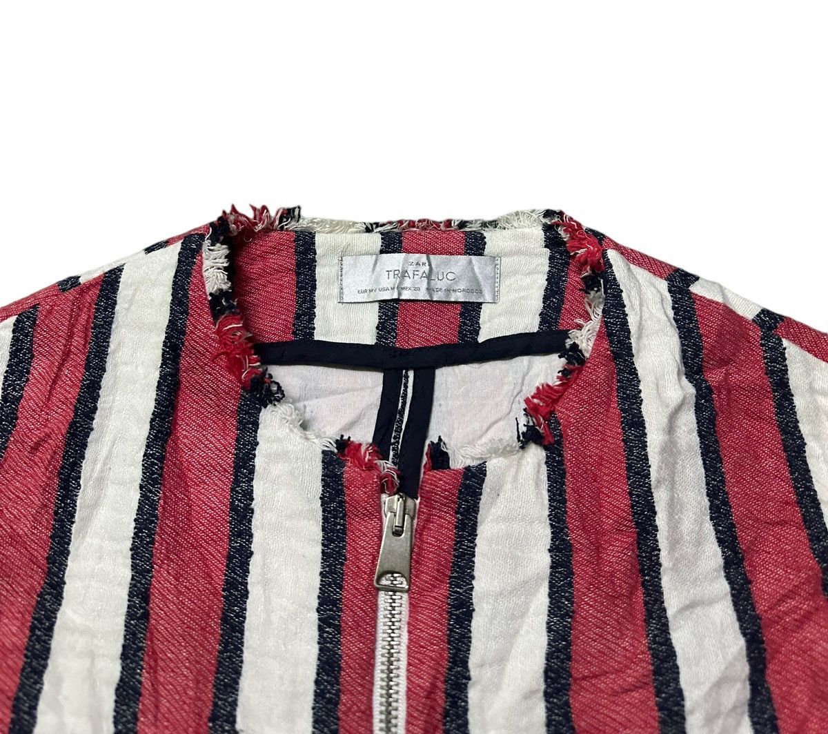 Zara Zara striped cropped jacket Melissa and joe Size M / US 6-8 / IT 42-44 - 4 Thumbnail