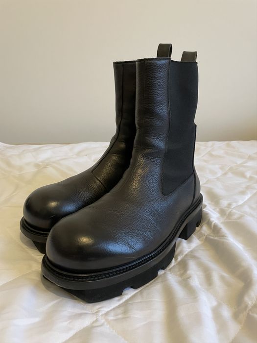 rick owens bozo chelsea boots