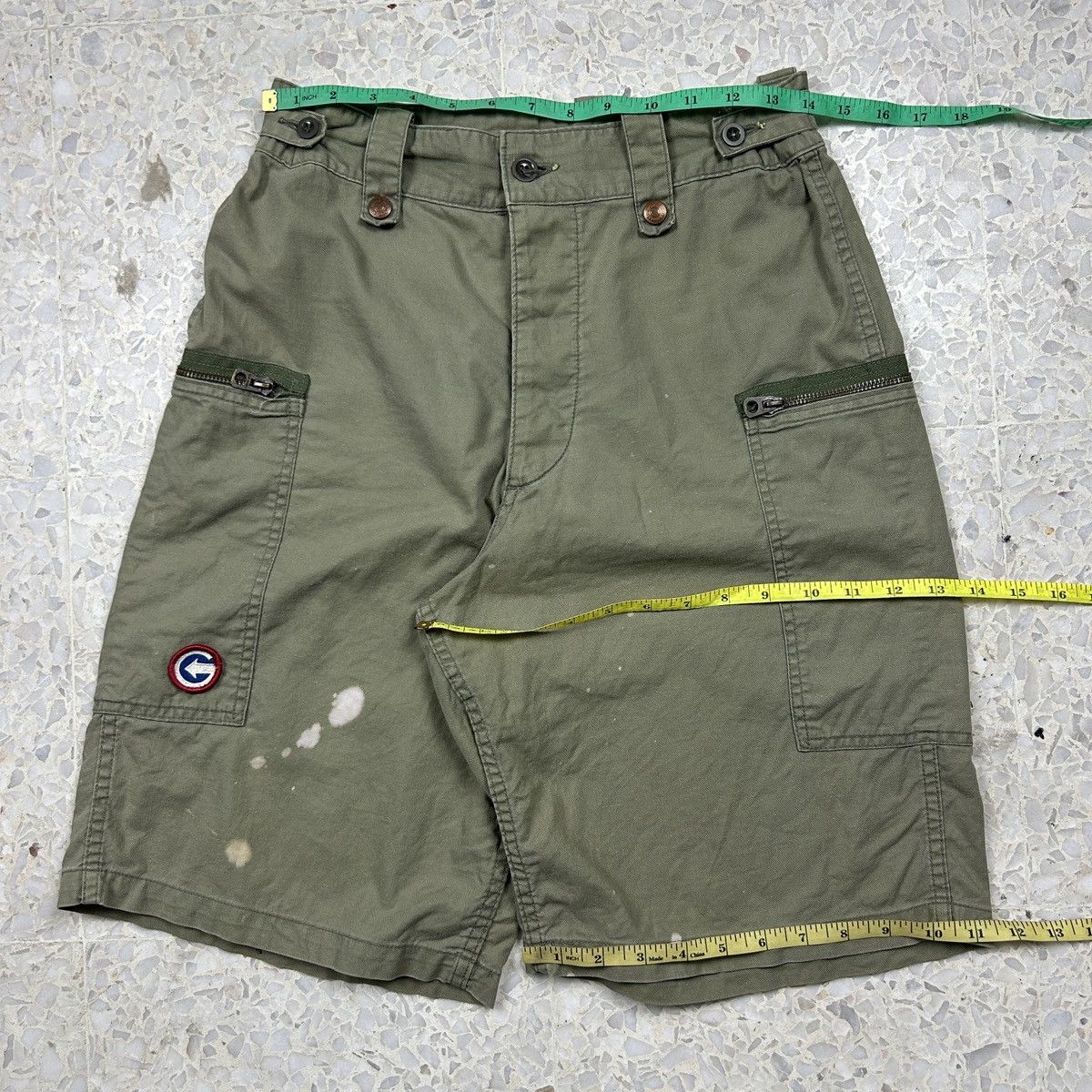 Hysteric Glamour × Japanese Brand × Vintage 1990s Hysteric Glamour - Military Shorts Size US 28 / EU 44 - 22 Thumbnail