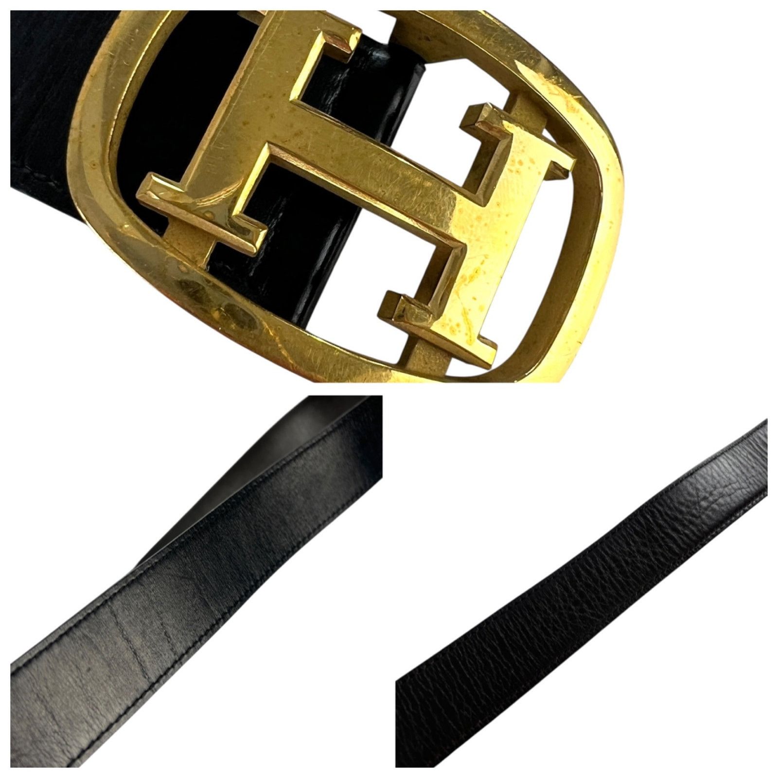 Hermes Hermes Vintage Leather Belt Size ONE SIZE - 7 Thumbnail