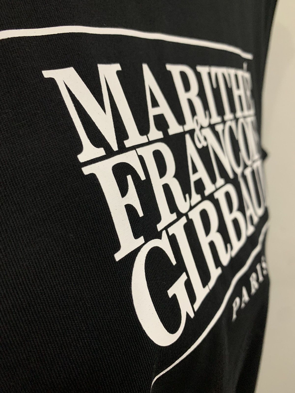 Marithe + Francois Girbaud Marithe Francois Girbaud Printed Big Logo Sleeveless Shirts Size US L / EU 52-54 / 3 - 5 Thumbnail