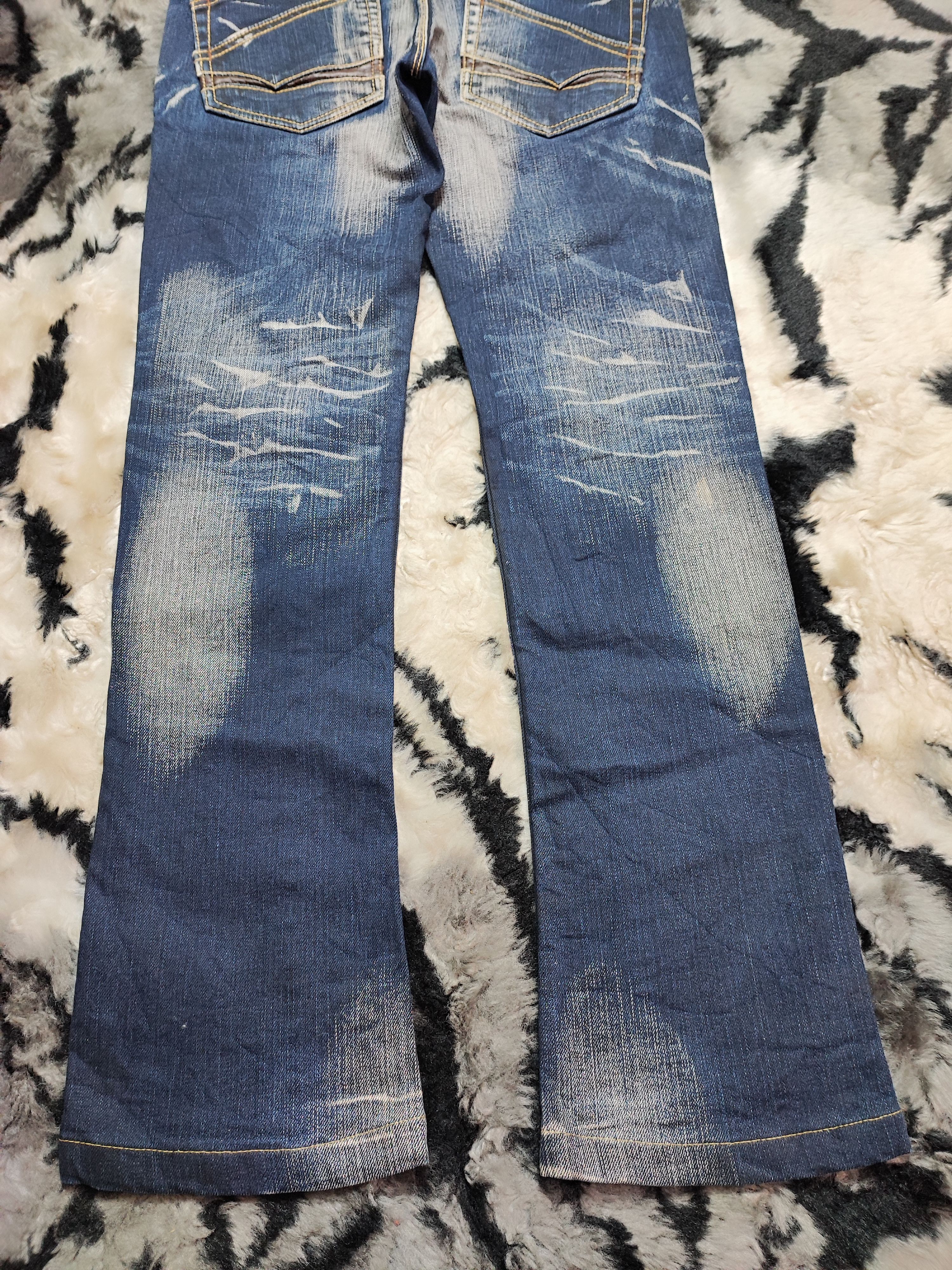 If Six Was Nine Nicole Club Distress Jeans Size US 30 / EU 46 - 13 Thumbnail