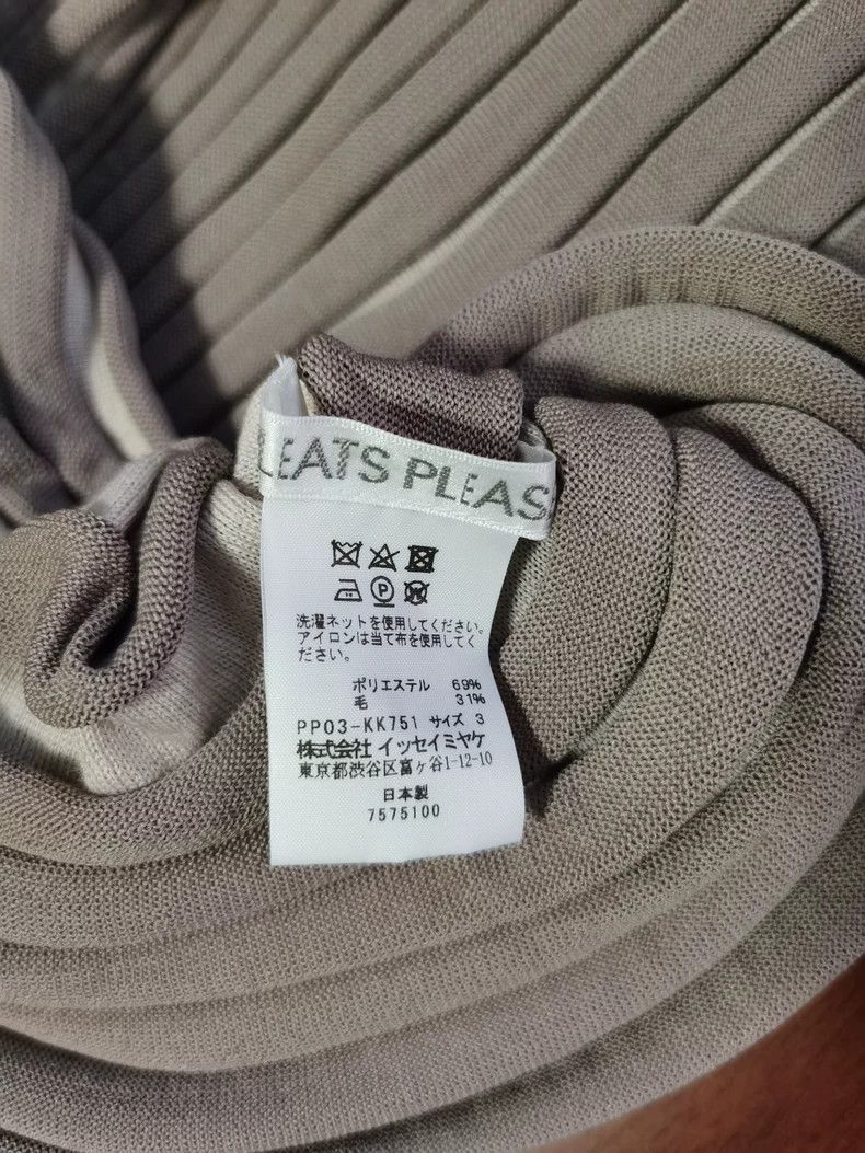 Issey Miyake Issey Miyake Pleated horizontal spring top Size L / US 10 / IT 46 - 3 Thumbnail