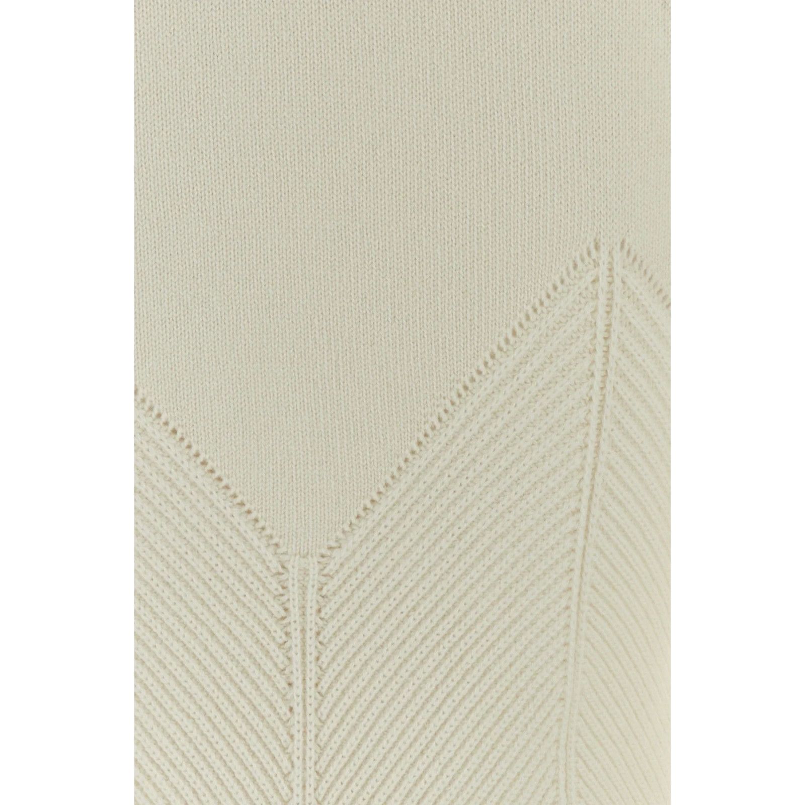 Alexander McQueen ALEXANDER MCQUEEN Ivory Wool Blend Sweater New & Authentic ( Size XS / US 0-2 / IT 36-38 - 3 Thumbnail