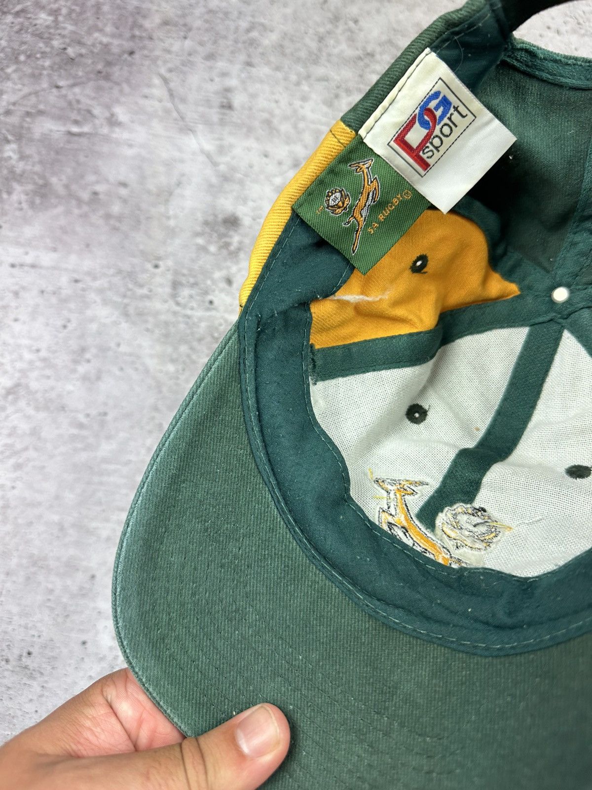 Vintage Vintage South Africa Rugby Hat Size ONE SIZE - 13 Thumbnail