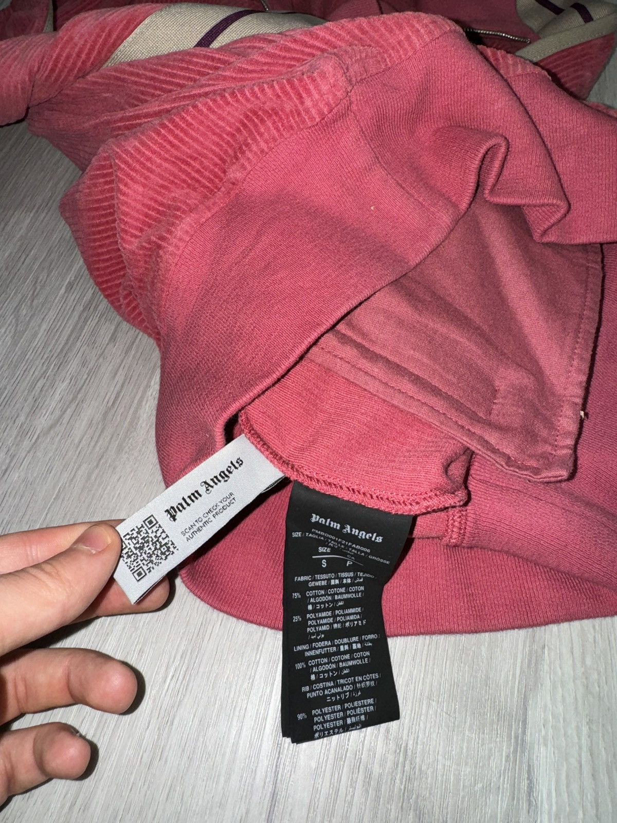 Palm Angels Palm Angels Suede Track Jacket Size US S / EU 44-46 / 1 - 4 Thumbnail