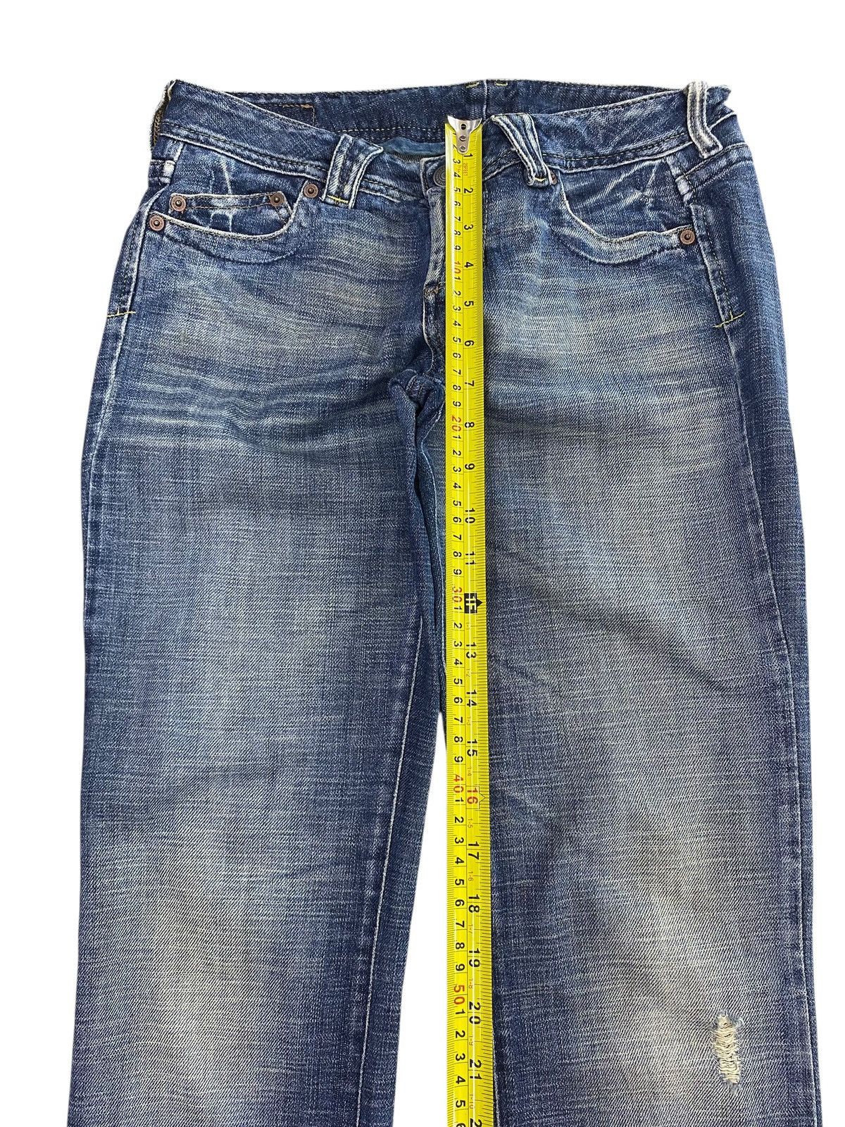 United Colors Of Benetton United Colors Of Beneton Faded Wash Style Flare Jeans Size US 30 / EU 46 - 6 Thumbnail