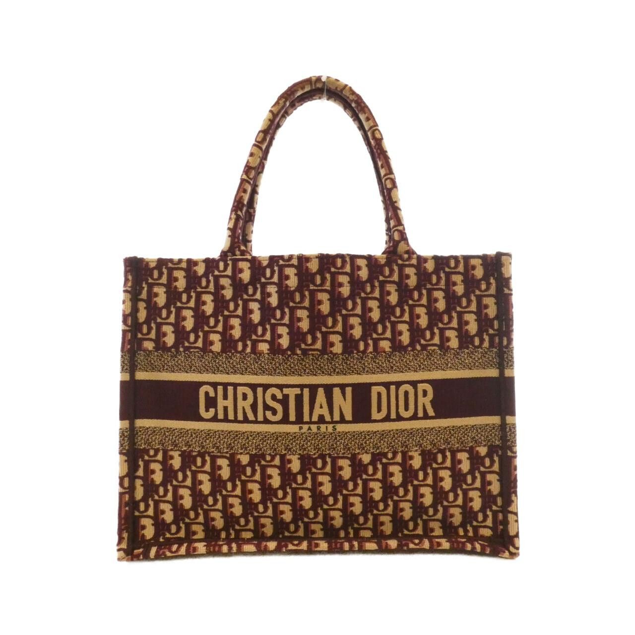 Dior Dior Christian Dior Dior Book Tote Canvas Tote Bag Textile Tote Bag M1296ZRIW DUTY FREE for USA Size ONE SIZE - 1 Thumbnail
