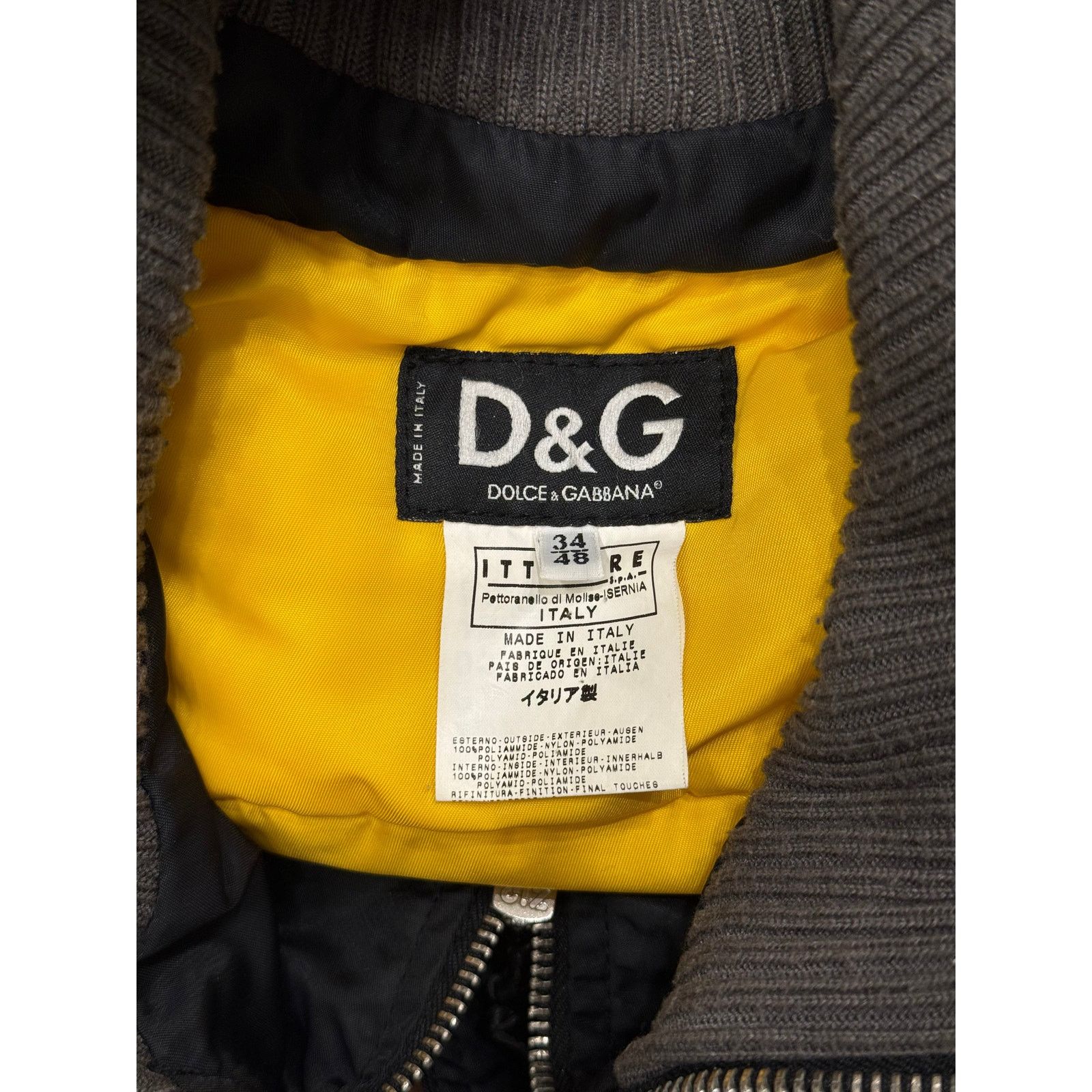 Dolce & Gabbana A/W2003 Dolce & Gabbana multi-zipper tornado cargo jacket Size US M / EU 48-50 / 2 - 8 Thumbnail