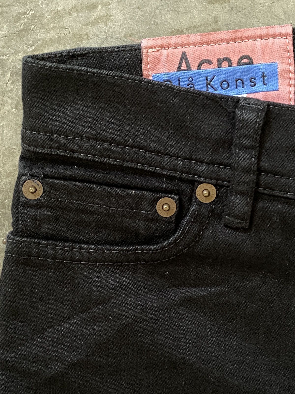 Acne Studios Acne Studios - North Stay Black Jeans Size US 28 / EU 44 - 5 Thumbnail