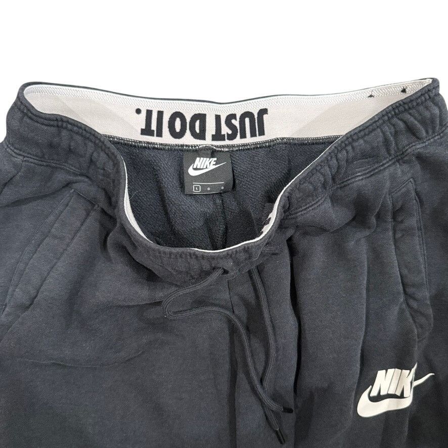 Nike Nike Drawstring Sweatpants in Black, Size L Size 34" / US 12 / IT 48 - 2 Thumbnail