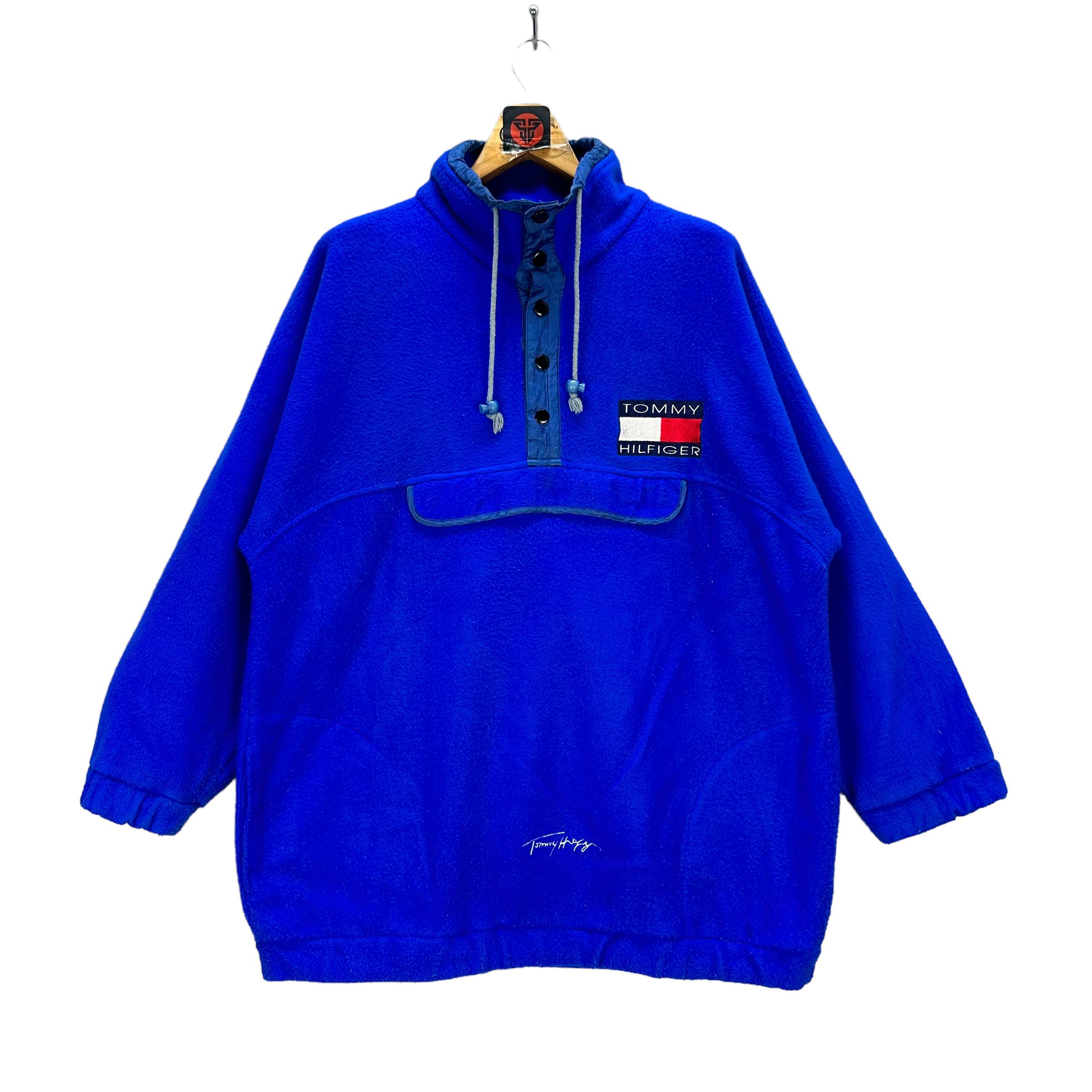 Tommy Hilfiger TOMMY HILFIGER SIGNATURE PULLOVER FLEECE JUMPER #7609-157 Size US L / EU 52-54 / 3 - 1 Thumbnail