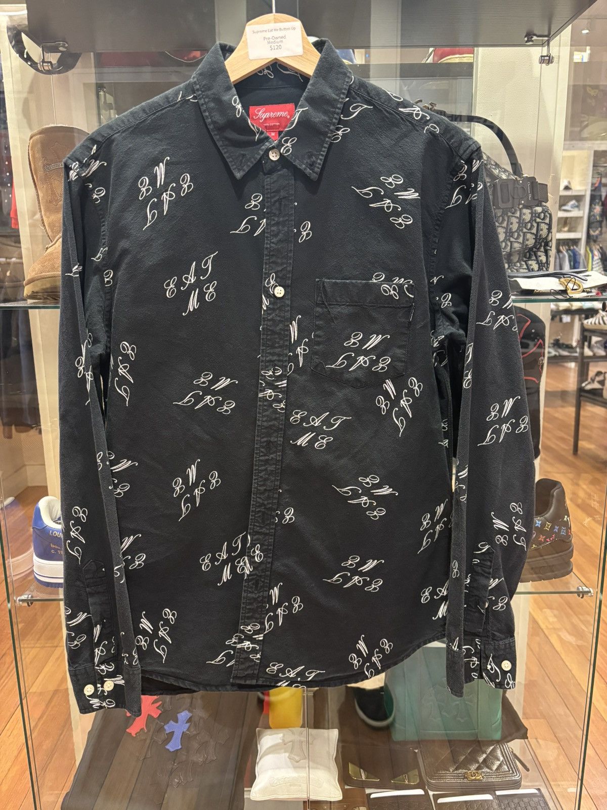 Supreme Supreme Eat Me Button Up Size US M / EU 48-50 / 2 - 1 Thumbnail