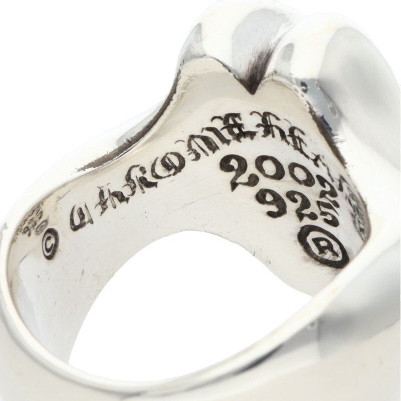 Chrome Hearts Chrome Hearts LIP TONGUE-MD Silver Ring Size ONE SIZE - 3 Thumbnail