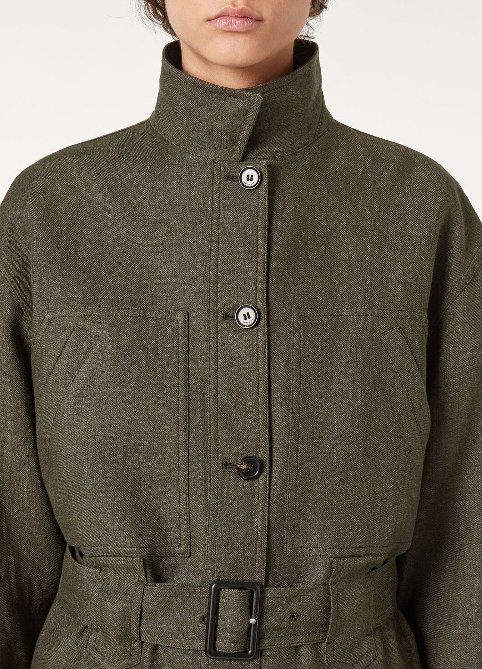 Loro Piana o1srvl11e0526 FAP0556 Jaylon Field Jacket in Green Size M / US 6-8 / IT 42-44 - 5 Thumbnail