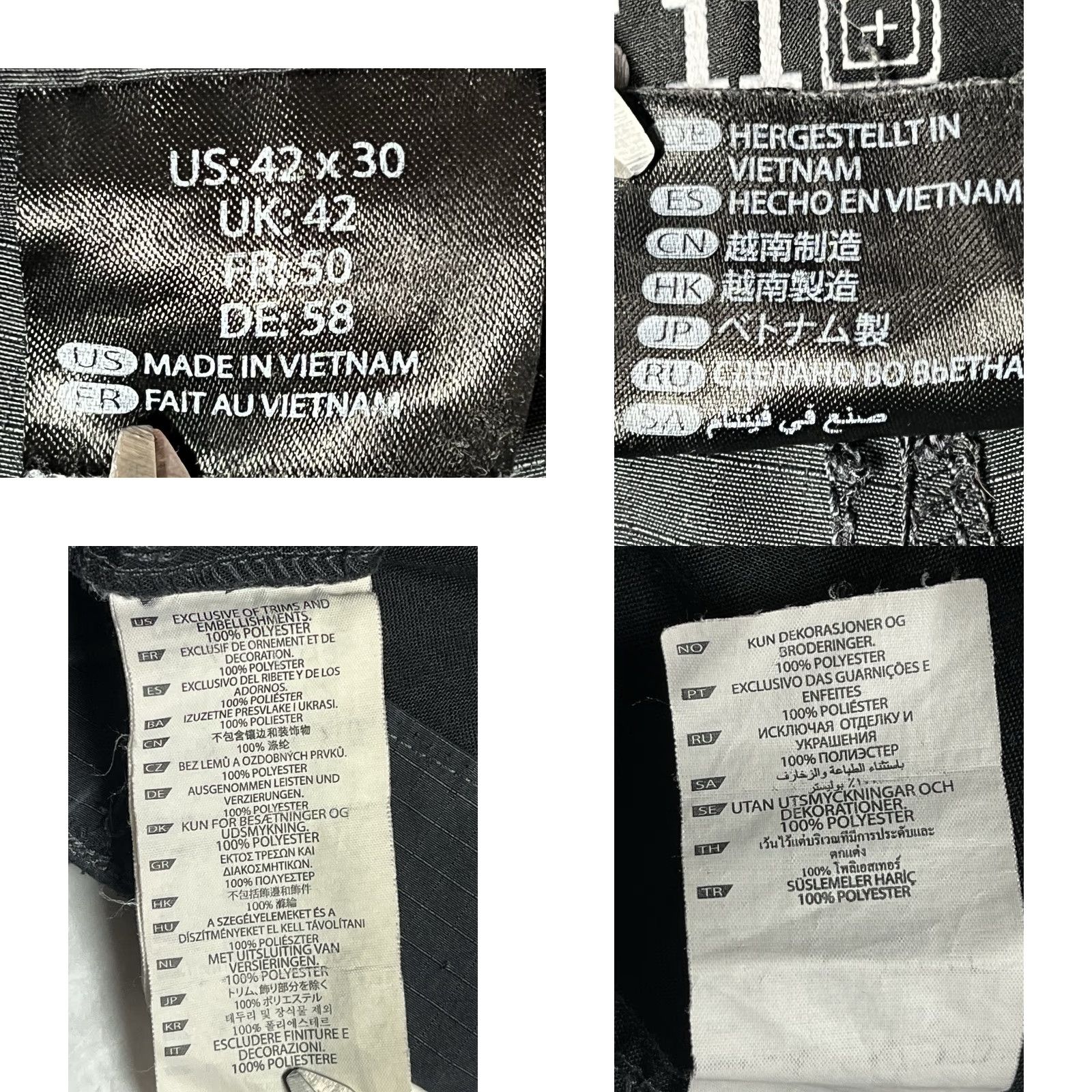 Vintage 5.11 Tactical Pants Men's 42 x 30 Gray Solid Pockets See All Pics Size US 42 / EU 58 - 9 Thumbnail
