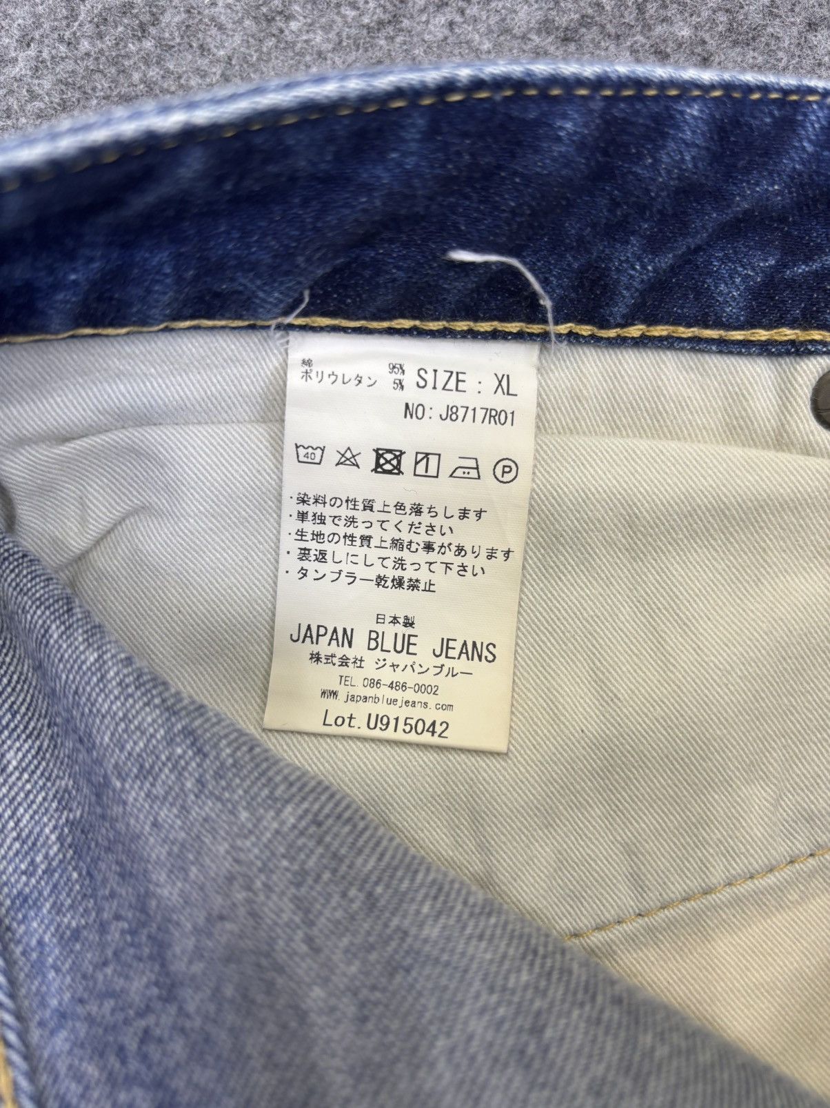 Japan Blue JAPAN BLUE Camarillo Distressed Painter Skinny Denim F877 Size US 36 / EU 52 - 12 Thumbnail