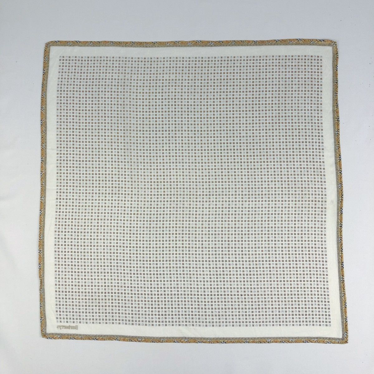 Burberry Prorsum Rare Vintage Burberrys Handkerchief Bandana Size ONE SIZE - 4 Thumbnail