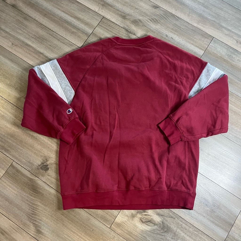 Champion Champion Maroon Athletic Sweatshirt Women 1X Size L / US 10 / IT 46 - 4 Thumbnail