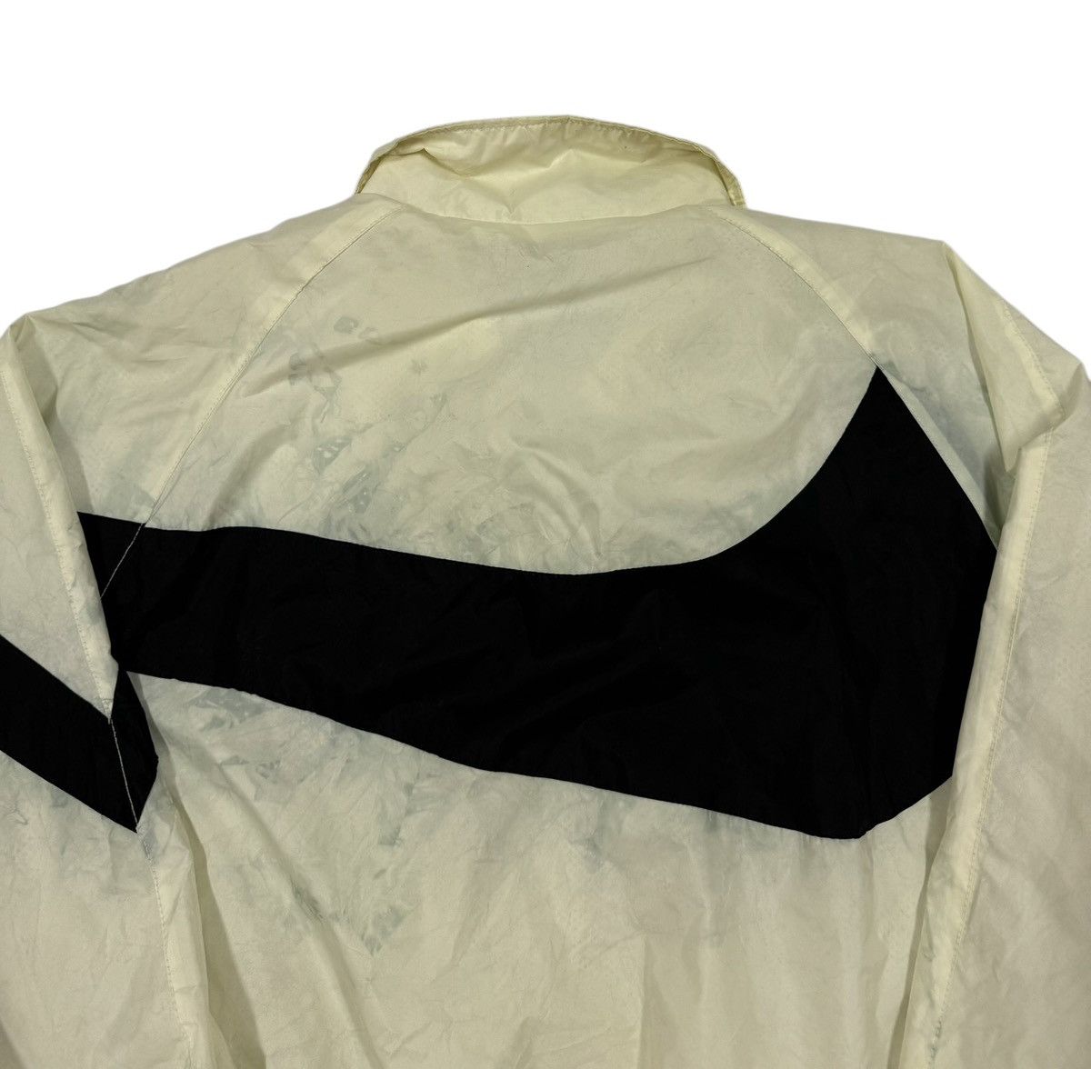 Nike × Vintage Vtg🔥90’s Nike Big Swoosh Windbreaker Jacket Size US L / EU 52-54 / 3 - 11 Thumbnail