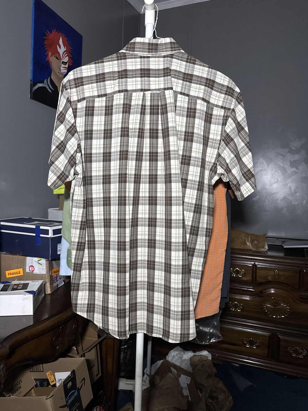 Nautica Náutica Short Sleeve Button Up Size US L / EU 52-54 / 3 - 1 Thumbnail