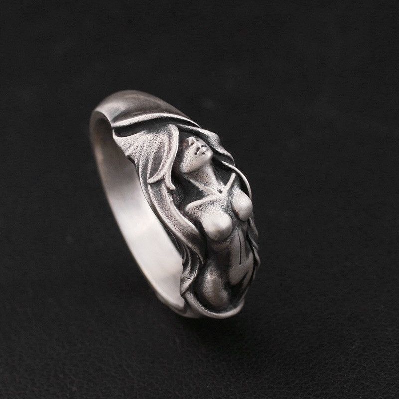 Jewelry Nude Women Retro Ring Size ONE SIZE - 3 Thumbnail