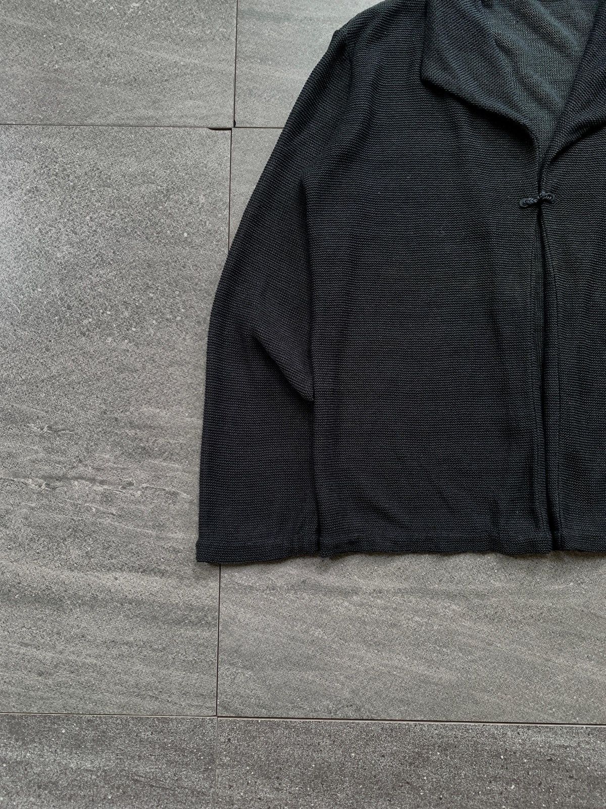 Issey Miyake FREE TAX! Plantation Cheongsam Closure Knit Cardigan Size US S / EU 44-46 / 1 - 4 Thumbnail