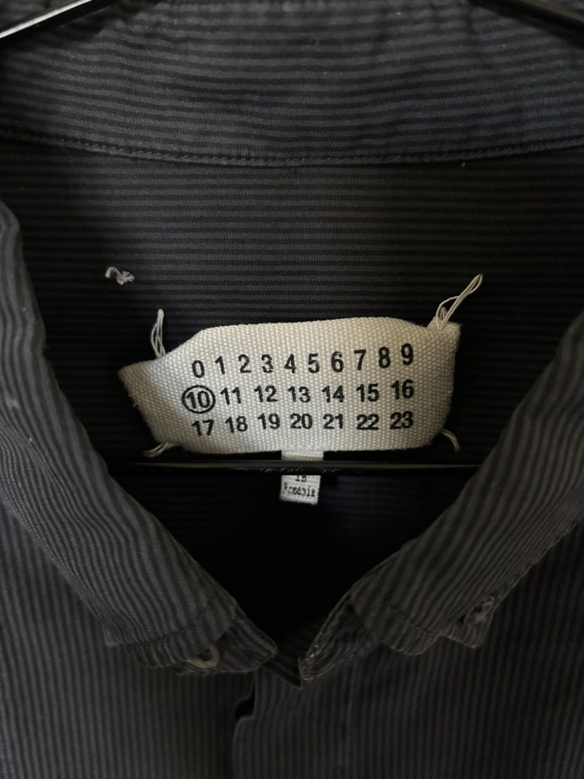 Maison Margiela Masion Margiela Stripe Block Shirt Size US L / EU 52-54 / 3 - 7 Thumbnail