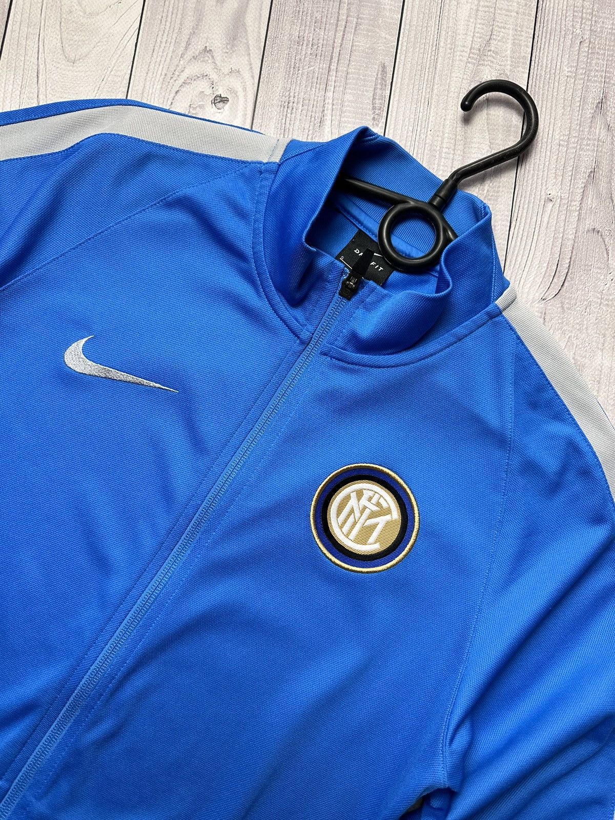 Nike Vintage Nike Inter Milan soccer jacket blue logo size s Size US S / EU 44-46 / 1 - 4 Thumbnail
