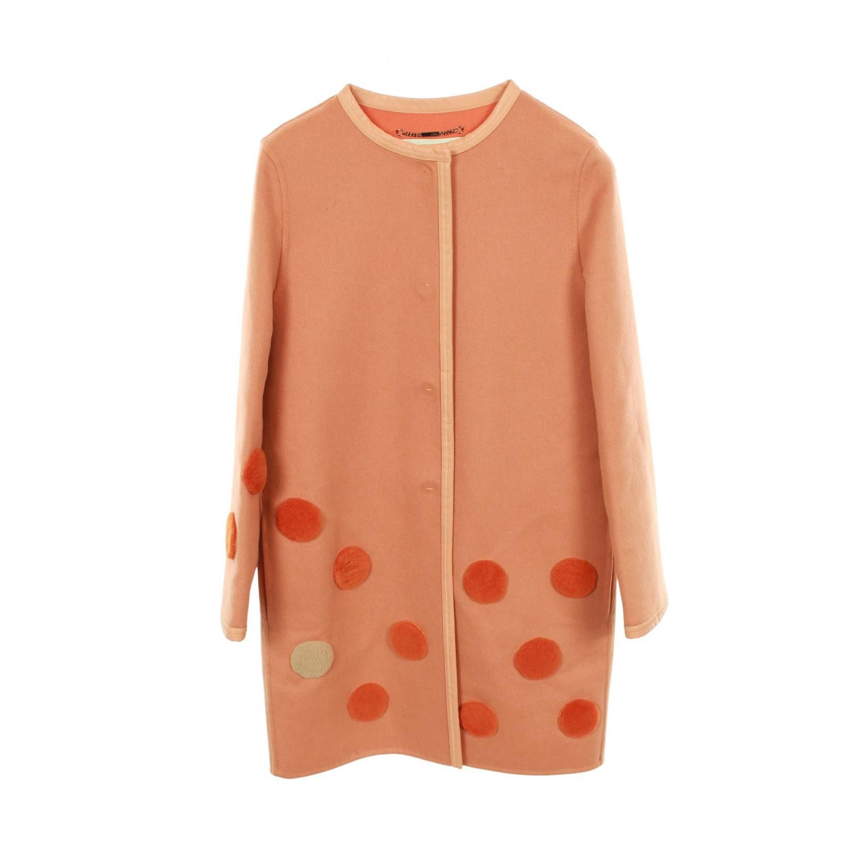 Fendi Fendi Fendi Wool Coat Textile Outerwear FF7909 DUTY FREE for USA Size ONE SIZE - 1 Thumbnail