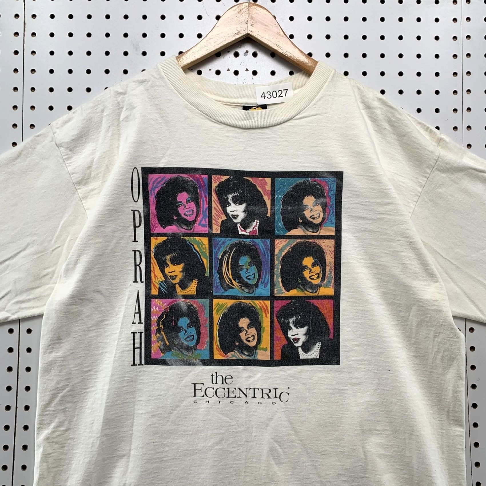 Vintage OPRAH The Eccentric ChicagoShirt Mens XL White Single Stitch Made In USA Shirt Mens XL White 90s tv Vintage Size US XL / EU 56 / 4 - 2 Thumbnail