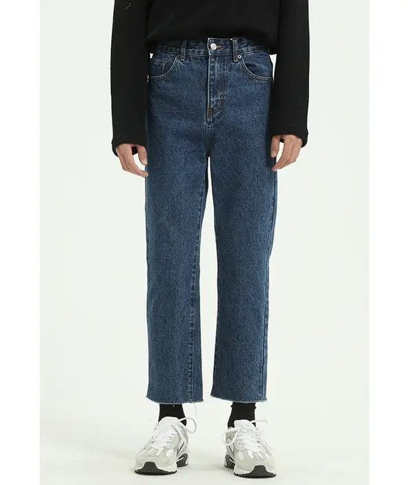 Japanese Brand VIBE Vintage loose straight leg cropped jeans Size US 30 / EU 46 - 1 Thumbnail