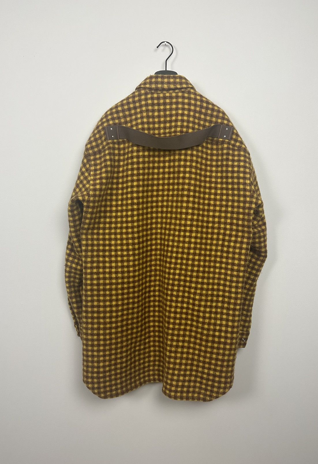 Rick Owens FW18 ‘SISYPHUS’ Raisin Plaid Flannel Overshirt Size US M / EU 48-50 / 2 - 4 Thumbnail