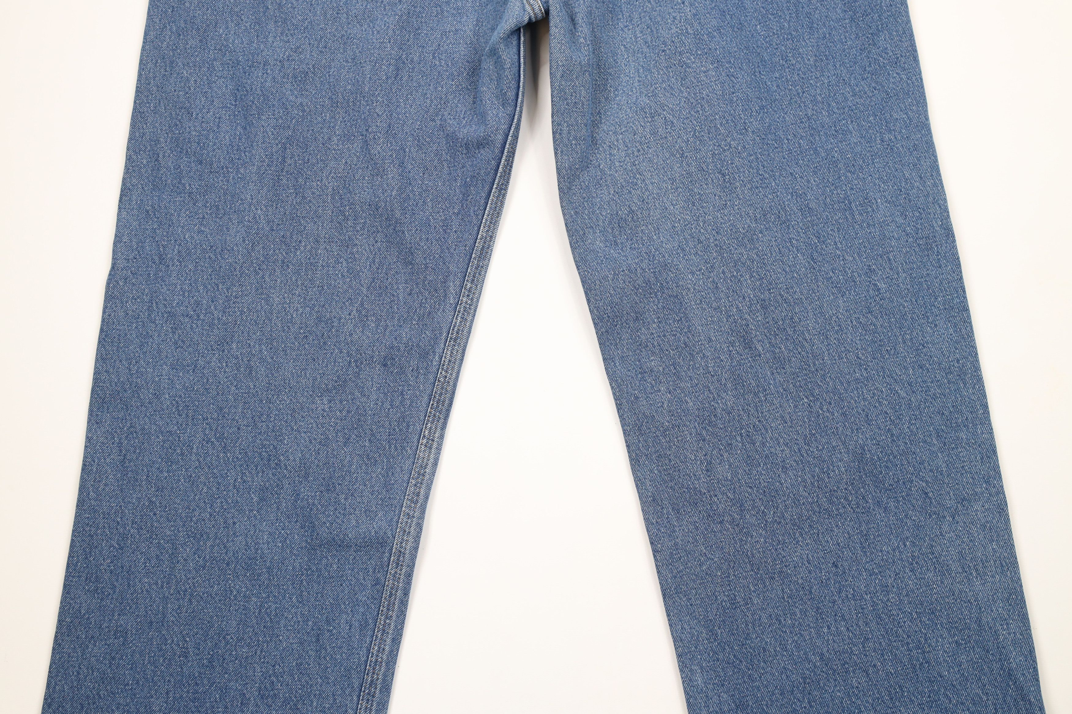 Carhartt × Vintage Vintage Carhartt Out Wide Leg Relaxed Fit Denim Jeans Blue Size US 42 / EU 58 - 9 Thumbnail