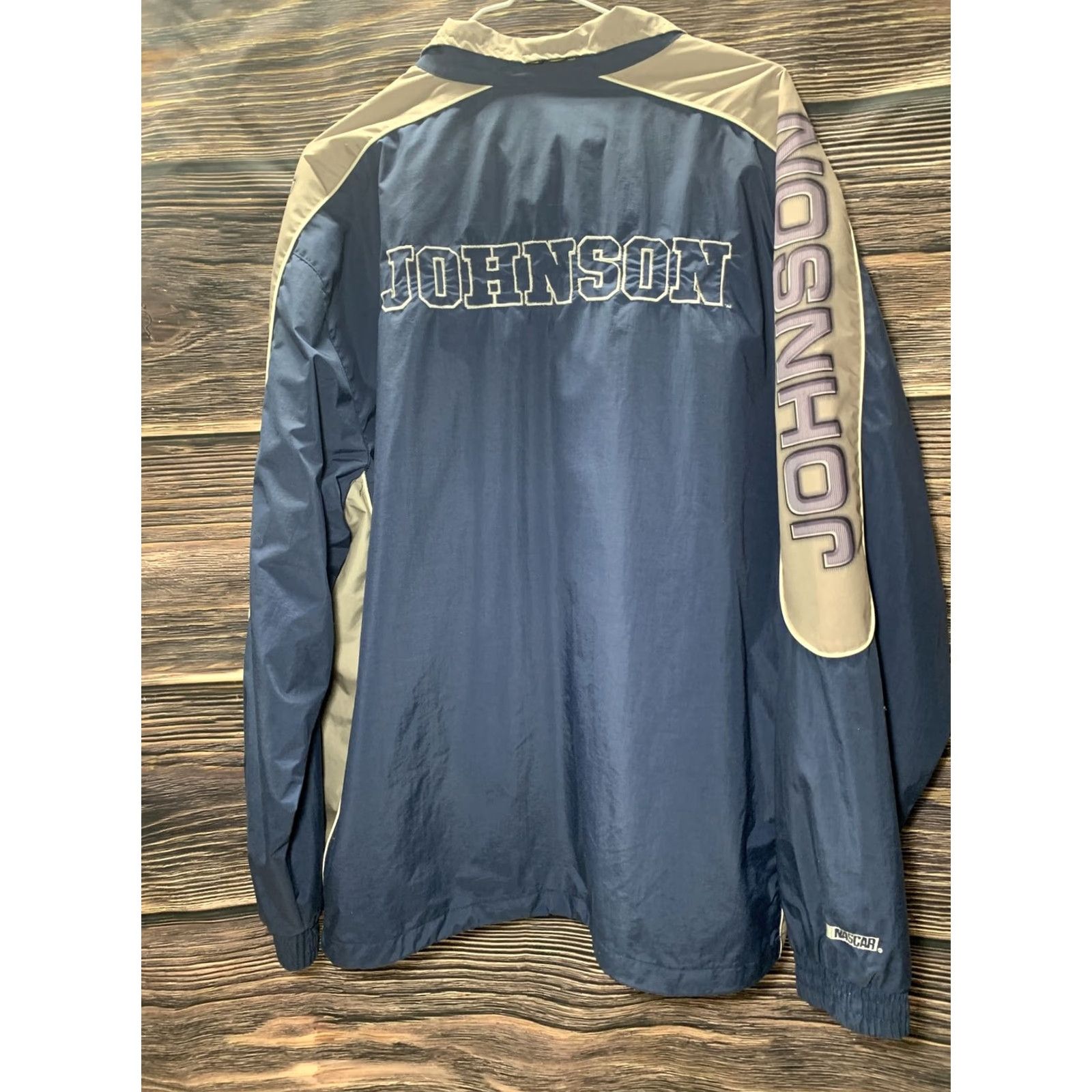 Chase Authentics CHASE AUTHENTIC JACKET Mens NASCAR Racing JIMMIE JOHNSON #48 NAVY BLUE L Size US XL / EU 56 / 4 - 2 Thumbnail