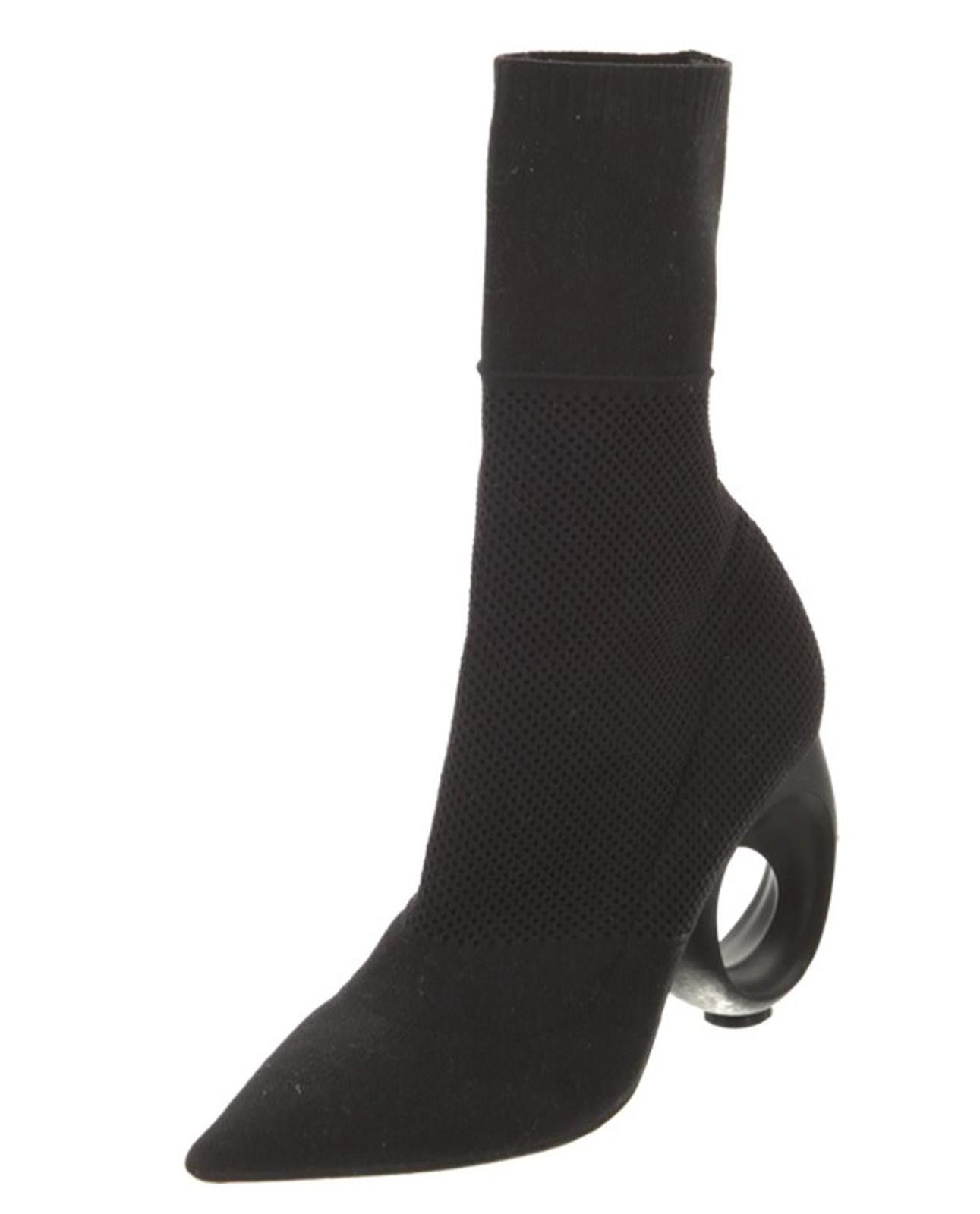 Burberry Burberry Sock Boots / DARK BROWN - SIZE 10 Size US 10 / IT 40 - 2 Thumbnail