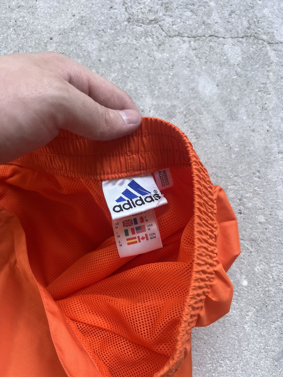 Adidas Vintage Adidas Orange Sweatpants Size US 32 / EU 48 - 9 Thumbnail