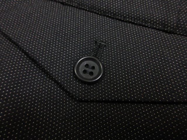 Comme des Garcons Homme Casual Pants Silk blend slacks woven pattern Black Size US 33 - 5 Thumbnail