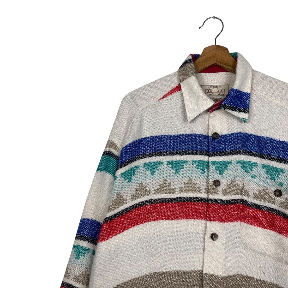 Japanese Brand × Native Andre Leon native pattern shirt Size US M / EU 48-50 / 2 - 6 Thumbnail