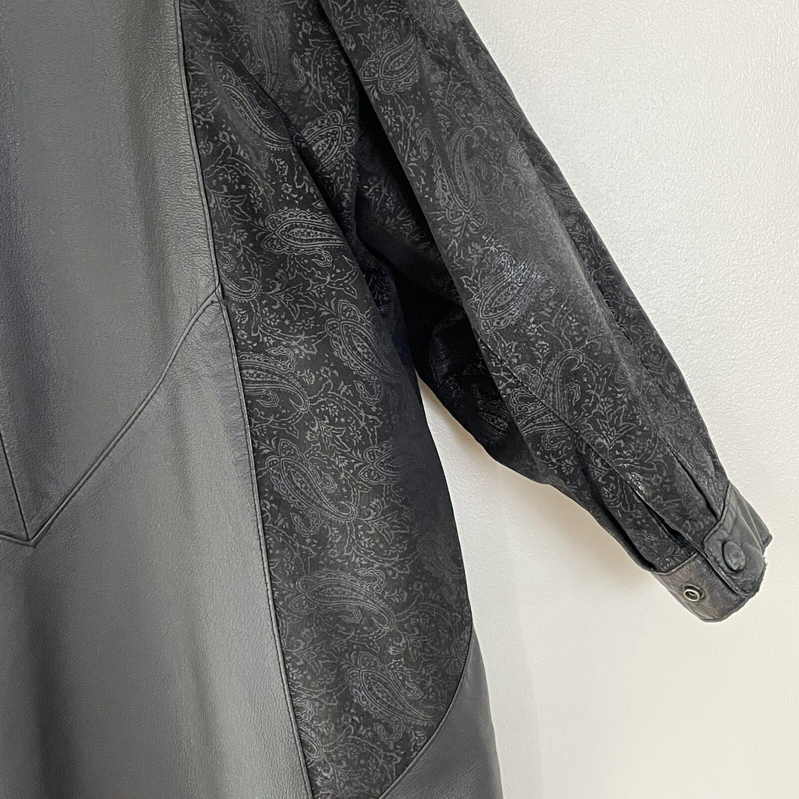 Wilsons Leather VTG Leather Jacket Puff Sleeves Thinsulate Black Women's L Size L / US 10 / IT 46 - 3 Thumbnail