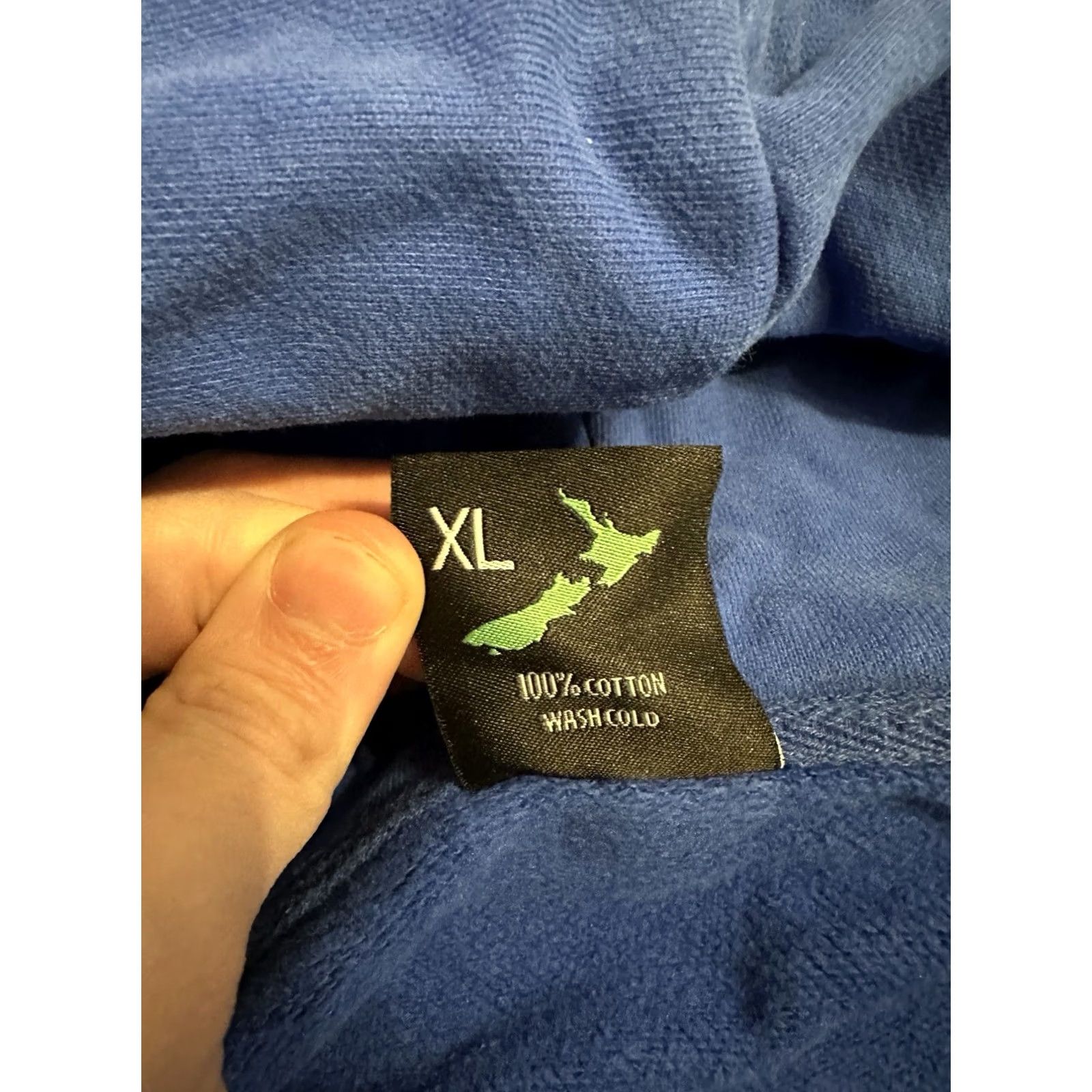 always do what you should do always do what you should do ADWYSD Hoodie Sweatshirt XL Blue Full Zip Men Size US XL / EU 56 / 4 - 6 Thumbnail