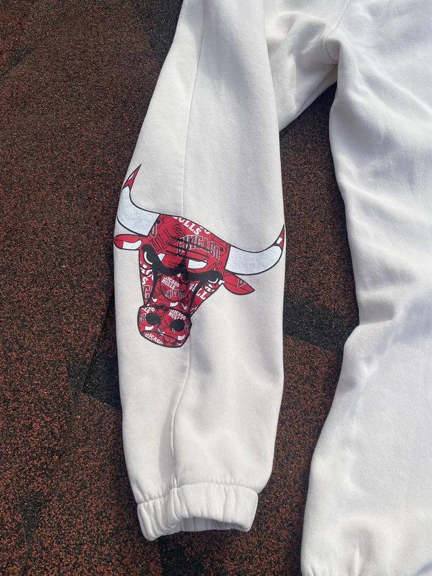 NBA VTG CHICAGO BULLS NBA Basketball Team Sweatpants Light Beige Size US 34 / EU 50 - 19 Thumbnail