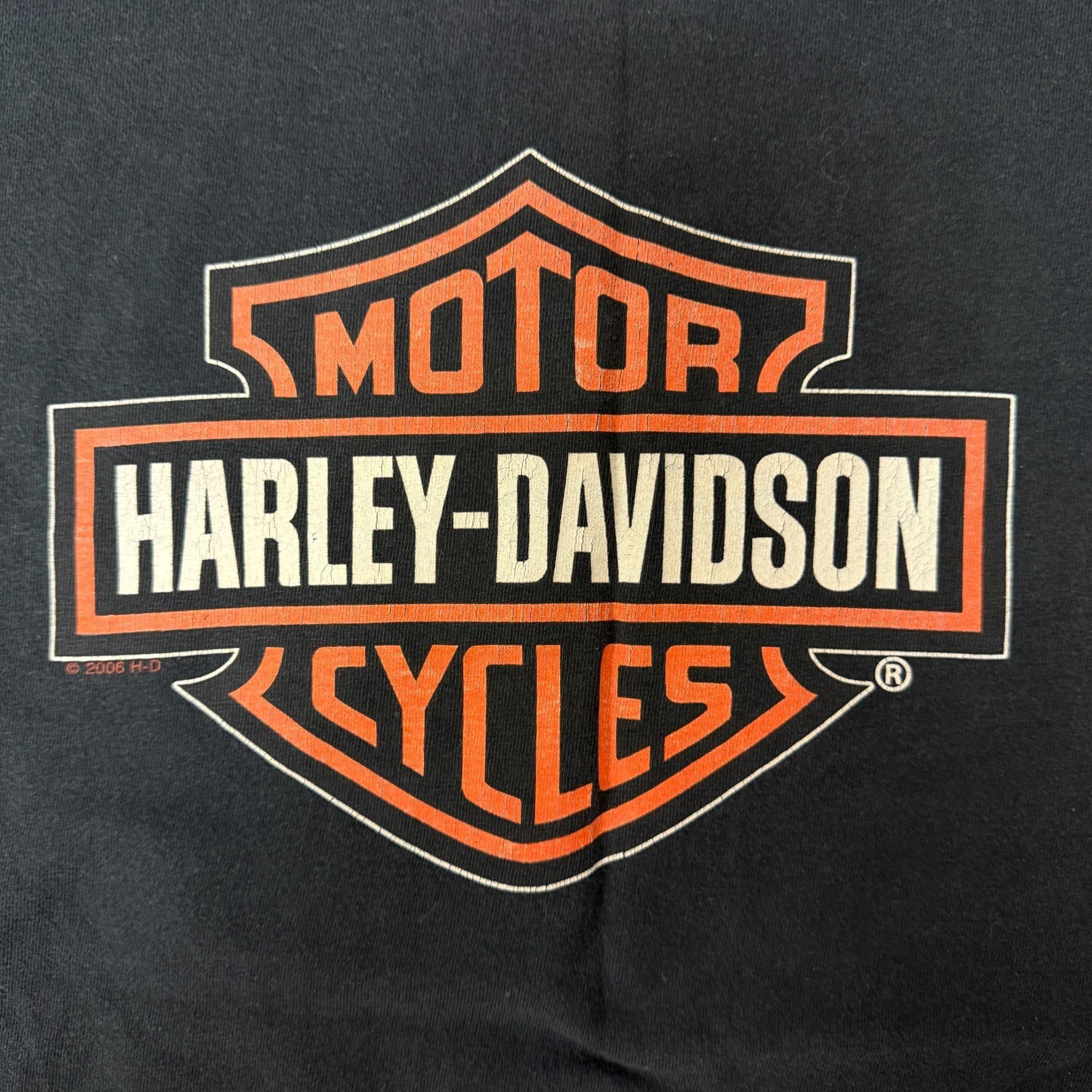 Harley Davidson Motorcycle NAGS HEAD South Carolina SWORDFISH Blue Marlin T Size US L / EU 52-54 / 3 - 6 Thumbnail