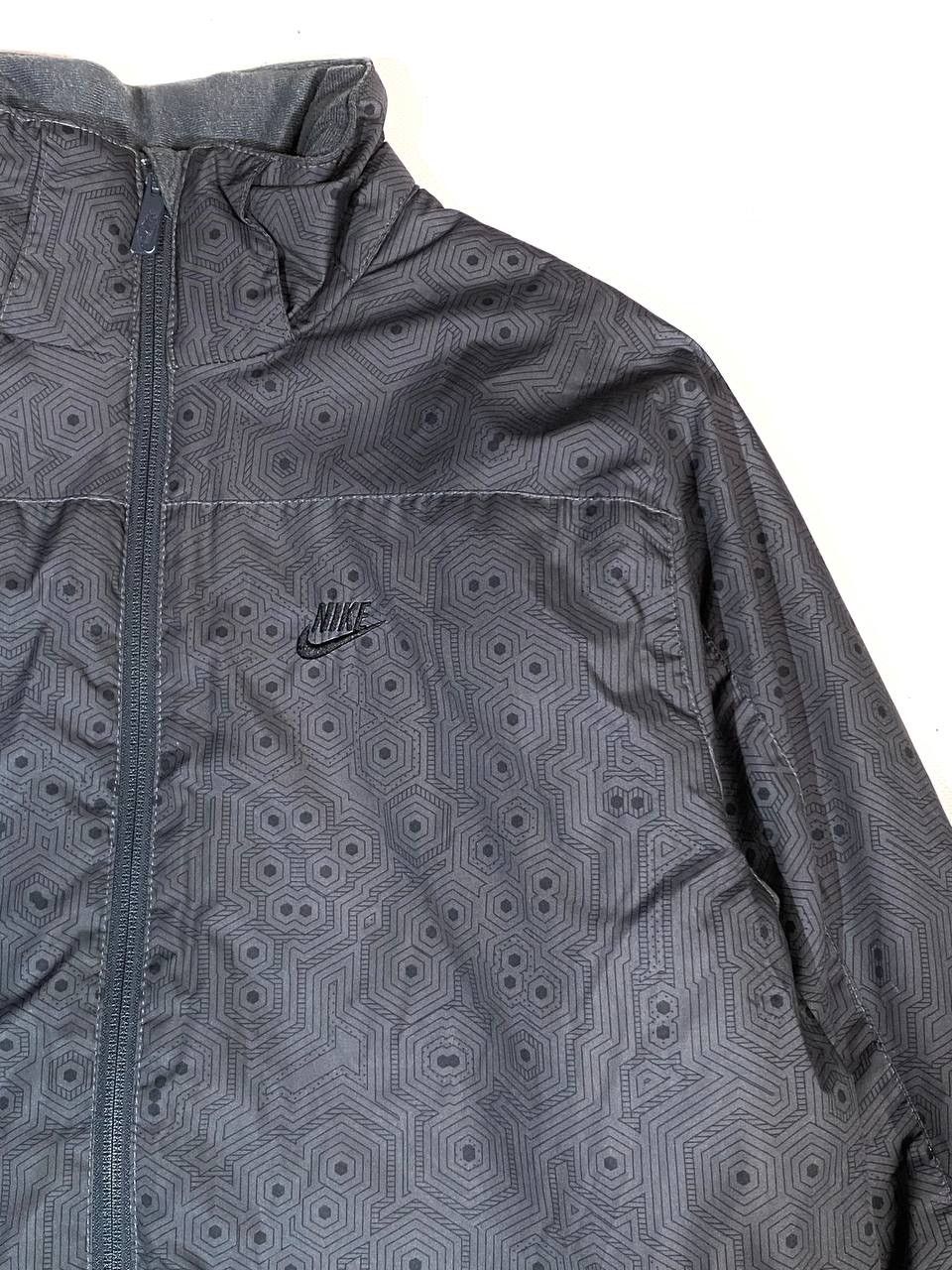 Nike × Vintage Nike Vintage Y2K Gray Jacket Future Size US S / EU 44-46 / 1 - 8 Thumbnail