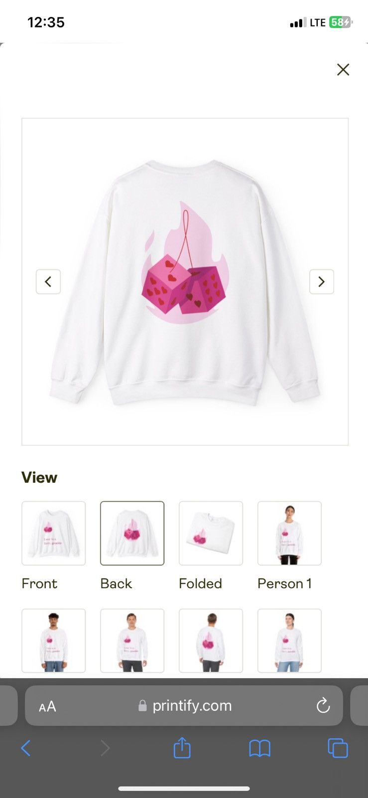 Other Love Shirt Size US M / EU 48-50 / 2 - 4 Thumbnail