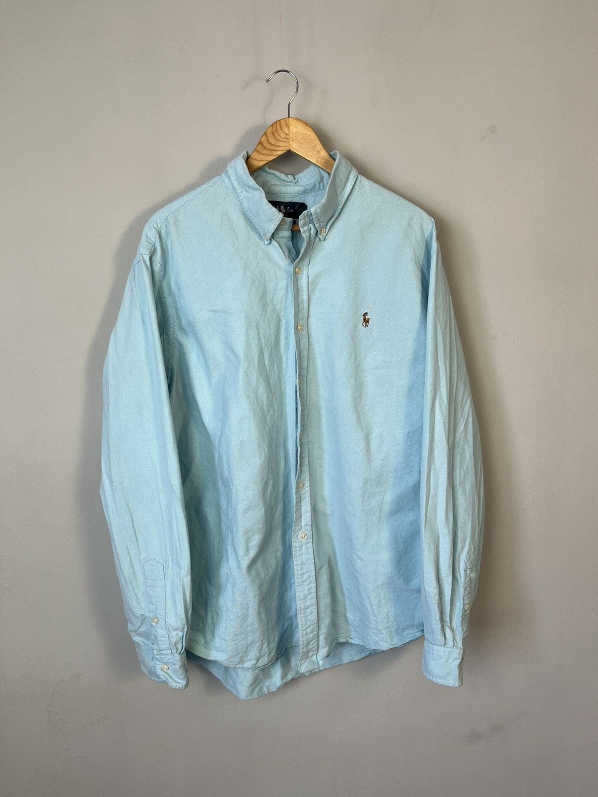 Polo Ralph Lauren × Ralph Lauren Polo Ralph Lauren Classic Cotton Long Sleeve Shirt Size US XXL / EU 58 / 5 - 1 Thumbnail