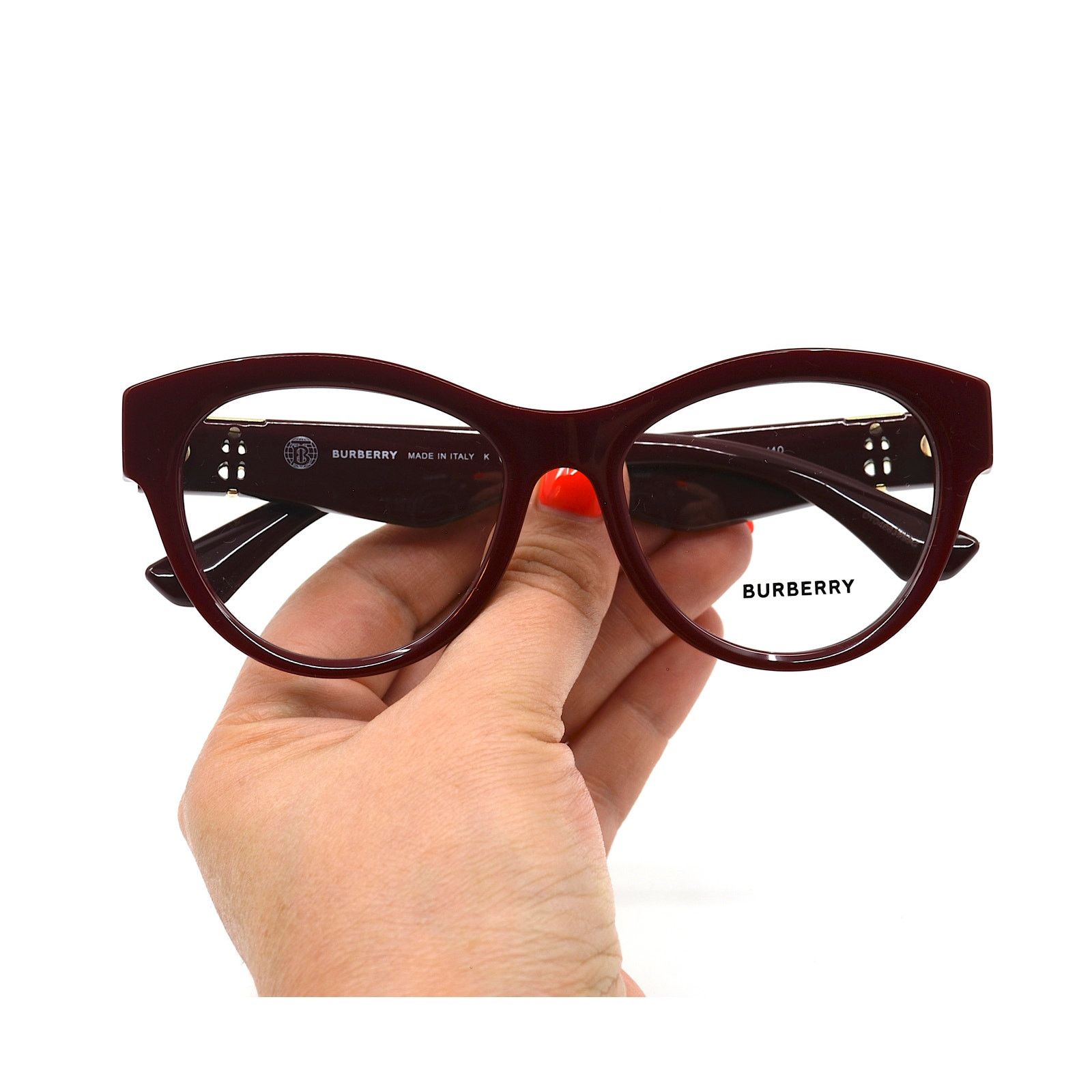 Burberry NEW BURBERRY BE2404F 4119 BORDEAUX EYEGLASSES FRAME Size ONE SIZE - 12 Thumbnail