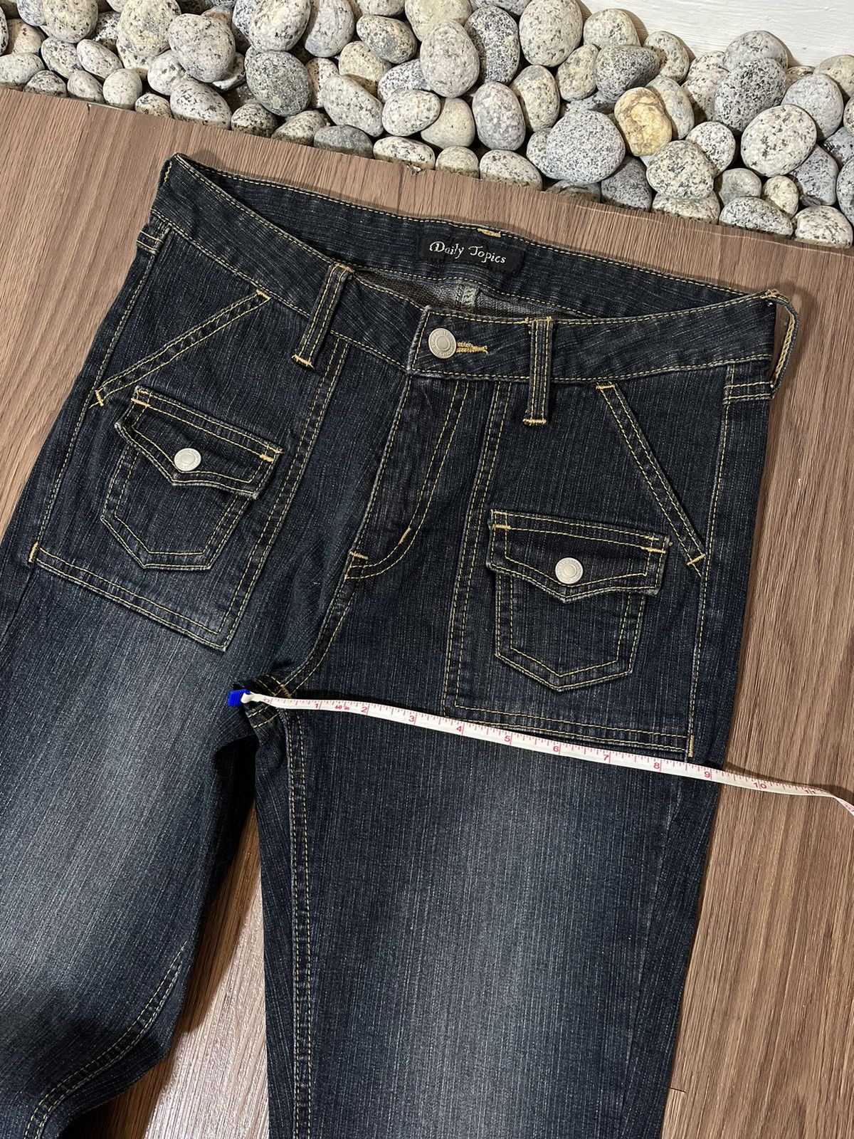 If Six Was Nine × Japanese Brand × Tornado Mart Daily Topics Japan Flared Bush Jeans Size US 29 - 15 Thumbnail
